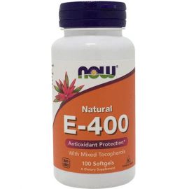 Vitamin E-400 Mixed Tocopherols NOW
