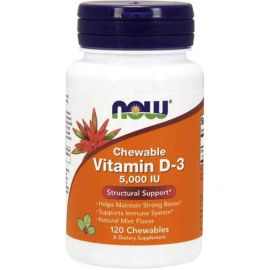 Vitamin D-3 Chewable 5000IU